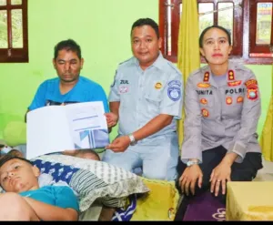 Kapolres Karimun Sambangi Rumah Duka Korban Laka di Tugu MTQ Coastal