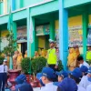 Satlantas Polres Karimun Tanamkan Disiplin Lalu Lintas Sejak Dini di SMPN 1 Karimun
