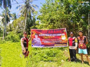 Polsek Moro Perkuat Edukasi Warga, Cegah Karhutla Sejak Dini