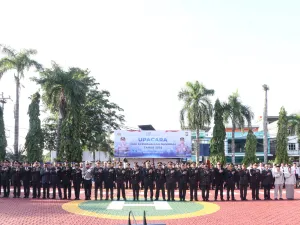 Polres Karimun Gelar Upacara Harkitnas ke-118, Tegaskan Komitmen Jaga Generasi Muda