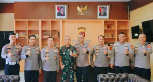 Sinergitas TNI-Polri Purwakarta Diperkuat Lewat Silaturahmi Dandim 0619 dan Kapolres