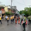 Satlantas Polres Belitung Sosialisasikan Rekayasa Arus Lalu Lintas di Jembatan Siburik