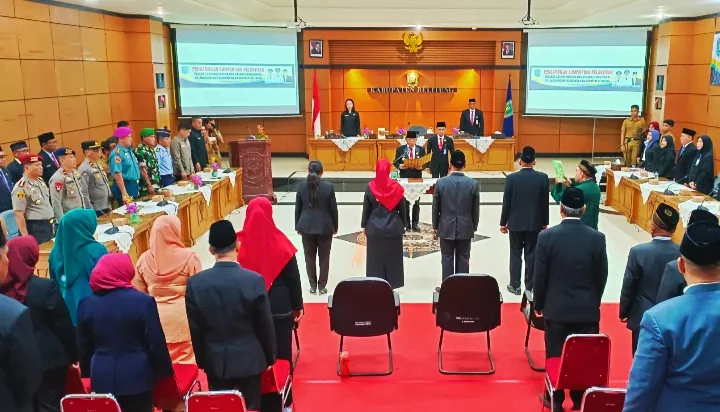 Pejabat Baru Dilantik, Bupati Belitung Tekankan Integritas dan Kinerja Berbasis Data
