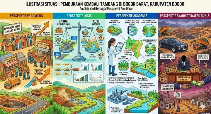 Tambang Bogor Barat: Antara Janji Ekonomi dan Bayang-Bayang Bencana