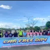 Polres Karimun Kawal Car Free Day, Arus Lalu Lintas Tetap Lancar