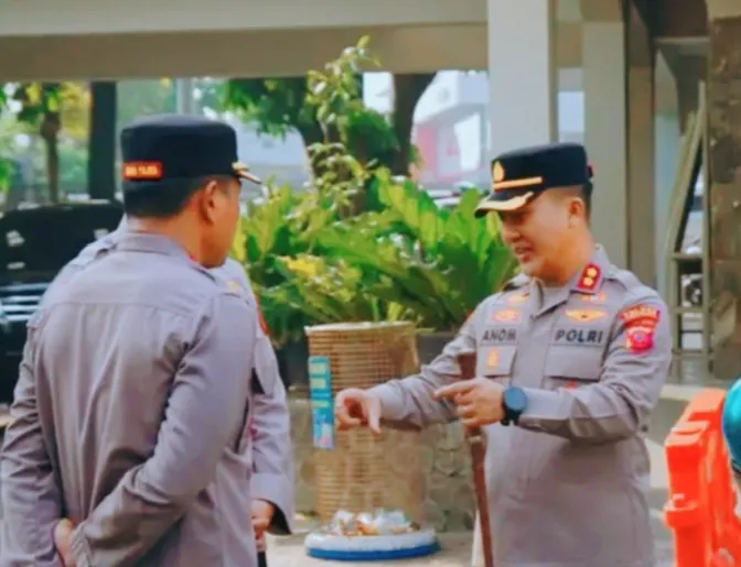 Polres Purwakarta Perketat Pengamanan Ibadah Kenaikan Kristus di Sejumlah Gereja