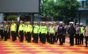 300 Personel Disiagakan, Polres Purwakarta Antisipasi Kerawanan Nobar Persib vs Persijap