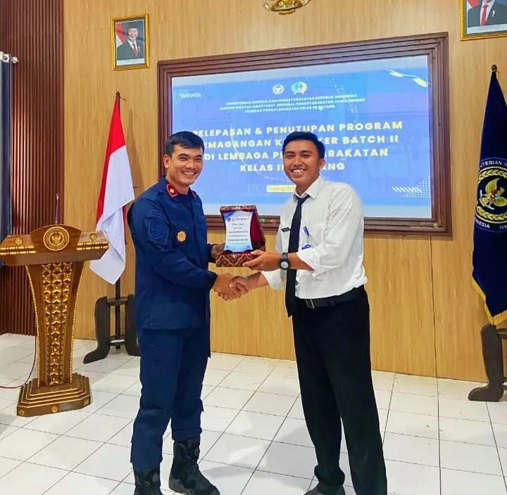 Lapas Batang Lepas Peserta Magang Kemenaker Batch 2, Bekal Pengalaman Kerja dan Integritas