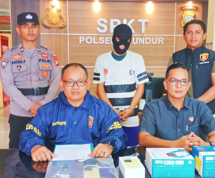 Residivis Pembobol Rumah di Kundur Ditangkap, Polisi Amankan Barang Bukti Elektronik