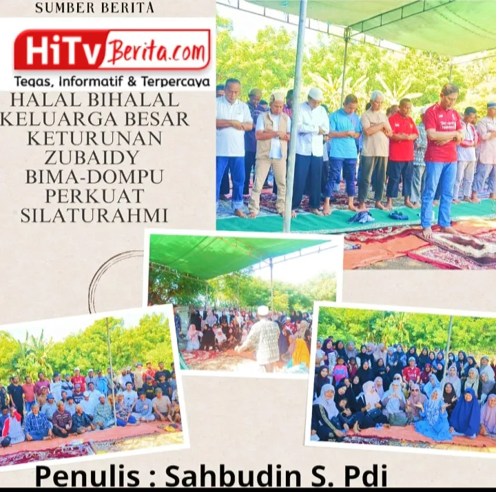 Halal Bihalal Keturunan Al-Zubaidy Bima-Dompu Pererat Ikatan Keluarga dan Jaga Warisan Leluhur