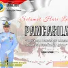 Hari Lahir Pancasila 2026, Danlanal Dabo Singkep Ajak Warga Lingga Perkuat Persatuan