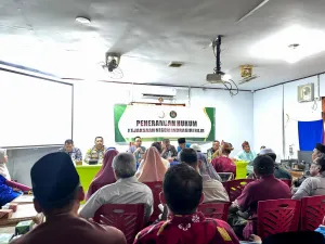 Kejari Indragiri Hilir Sosialisasikan Program Jaga Desa di Tanah Merah