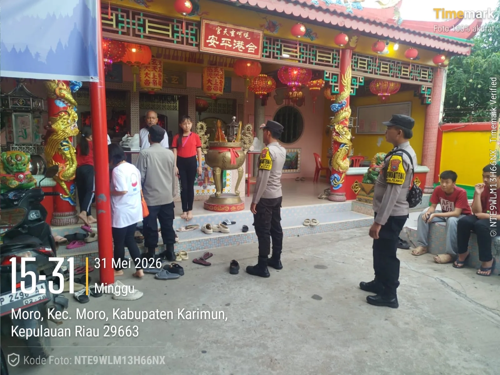 Polres Karimun Amankan Idul Adha dan Waisak