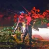 Pohon Tumbang Tutup Jalan di Bukit Sidomulyo, Polisi Gerak Cepat Lakukan Evakuasi