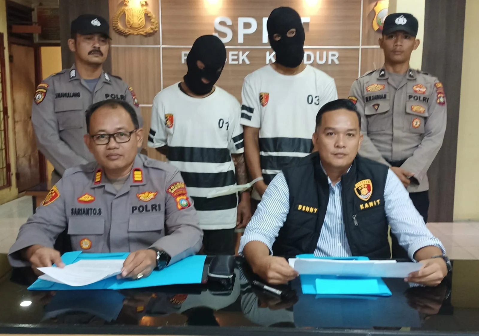 Kurang dari 24 Jam, Polsek Kundur Ringkus Pelaku Pencurian Rumah Kosong