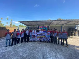 Sat Resnarkoba Polres Belitung Berikan Edukasi Bahaya Narkoba Kepada Pegawai Dan Kurir JNE Tanjung Pandan