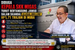Diduga Kepala SKK Migas Turut Bertanggung Jawab dalam Skandal Illegal Drilling Rp1,71 Triliun di Muba