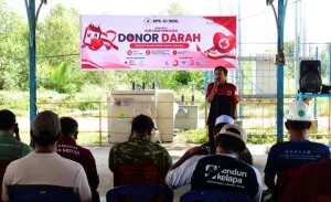 Setetes Darah untuk Sesama, BPK OI Inhil Himpun 98 Kantong Darah