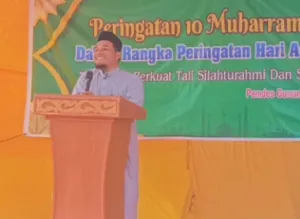 Peringatan 10 Muharram di Gunung Pane, Santuni Anak Yatim hingga Salurkan Sembako bagi Kaum Dhuafa