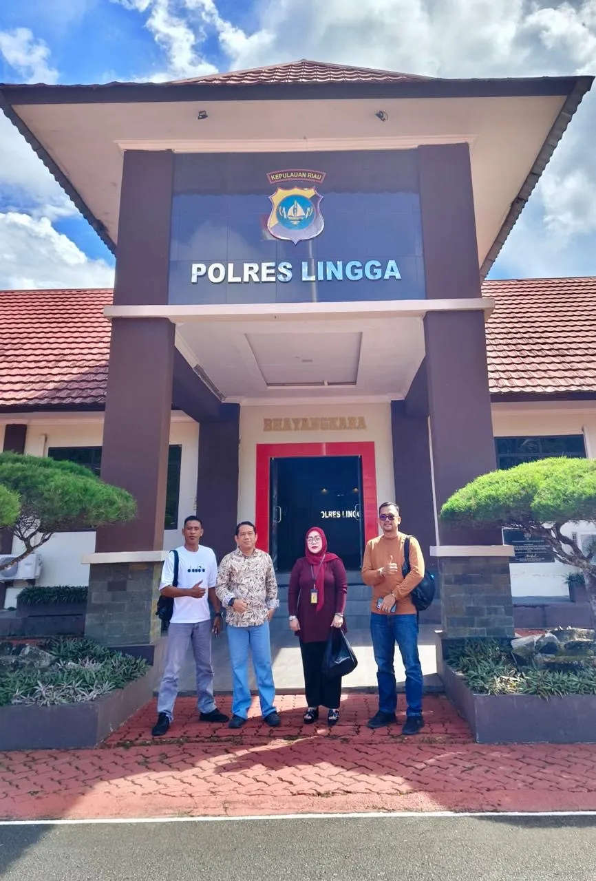 Tiga Pengacara Datangi Polres Lingga Kawal Dua Laporan