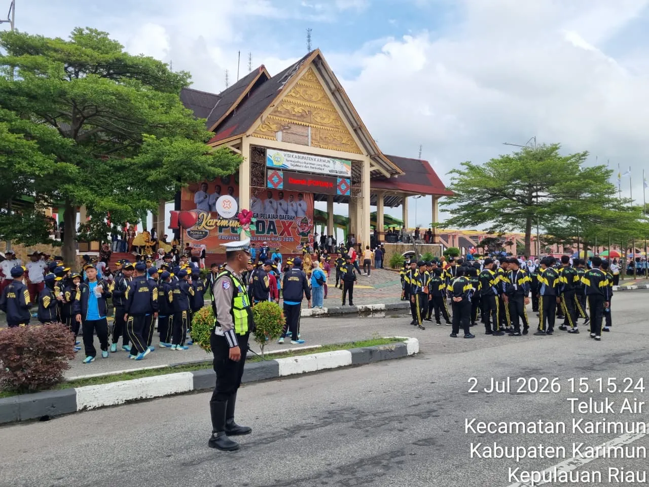 Polres Karimun Kerahkan 217 Personel Amankan POPDA 2026 hingga Penutupan