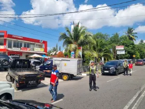 Polantas Hadir di SPBU
