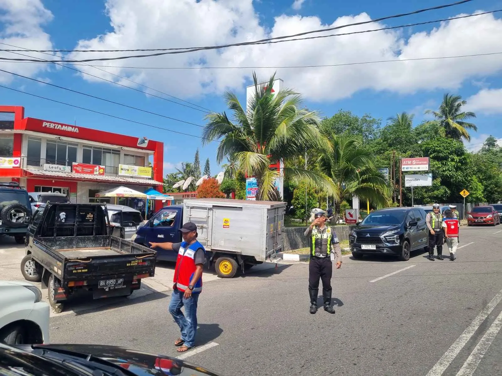 Polantas Hadir di SPBU