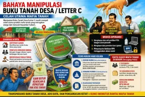 Bahaya Manipulasi Buku Tanah Desa, Peduli Nusantara Tunggal Soroti Celah Praktik Mafia Tanah di Bogor
