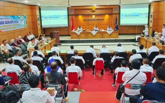 Seleksi Tambahan Calon Kepala Desa di Belitung Resmi Dimulai, Bupati Tekankan Integritas dan Kepemimpinan