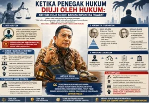Ketika Penegak Hukum Diuji oleh Hukum: Arthur Noija Soroti Bahaya Impunitas Pejabat