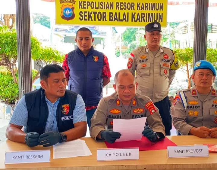 Motor Rp17 Juta Dicuri dan Dijual Rp2 Juta, Polisi Tangkap Pemuda di Karimun