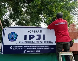 Dari Gotong Royong, IPJI Karimun Membangun Kemandirian Ekonomi Organisasi