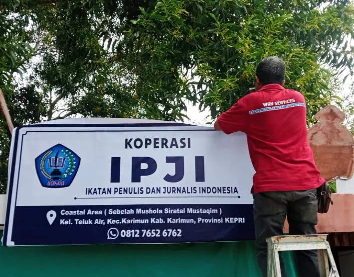 Dari Gotong Royong, IPJI Karimun Membangun Kemandirian Ekonomi Organisasi