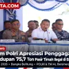 Bareskrim Polri Apresiasi Penggagalan Penyelundupan 75,7 Ton Pasir Timah Ilegal di Bangka Belitung