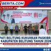 Bupati Belitung Kukuhkan Paskibraka Kabupaten Belitung Tahun 2026