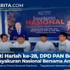 Peringati Harlah ke-28, DPD PAN Belitung Gelar Tasyakuran Nasional Bersama Anak Yatim