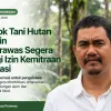 Kelompok Tani Hutan Cela bulin Desa Perawas Segera Kantongi Izin Kemitraan Konservasi