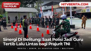 Sinergi Di Belitung: Saat Polisi Jadi Guru Tertib Lalu Lintas bagi Prajurit TNI