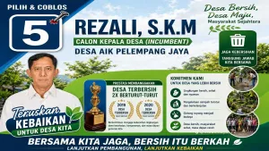 Bawa Bukti 2x Juara Desa Terbersih, Rezali Maju Lagi: “Teruskan Kebaikan Untuk Desa Kita”
