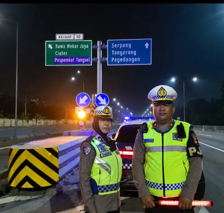 Antisipasi Balap Liar dan Konvoi Bubaran GIIAS 2026, Korlantas Polri Perketat Patroli Malam di Ruas Tol BSD