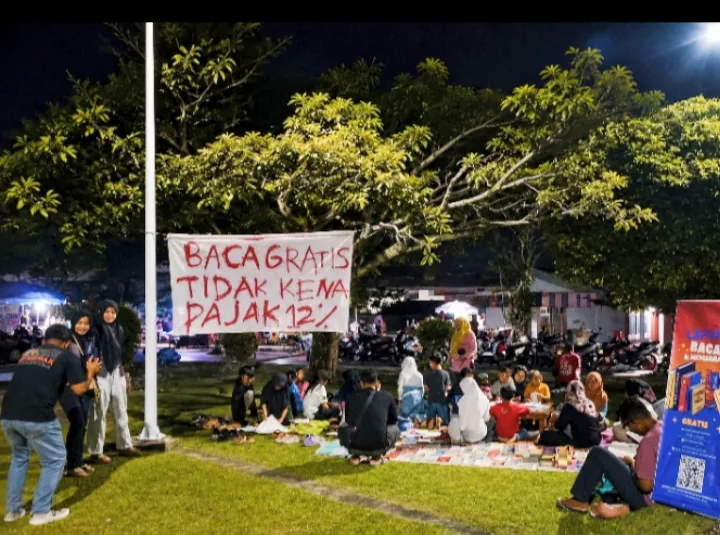 Lapak Baca Gratis di Dabo Singkep, Komunitas KATA HALAMAN Bangun Budaya Literasi Anak Sejak Dini