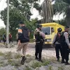 Tim gabungan Ditreskrimsus Polda Babel Bersama Satbrimob Polda Babel Dan Satreskrim Polres Belitung Berhasil Mengamankan 53 ton Pasir Timah Diduga Ilegal