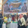 Polsek Kundur Gelar Gerakan Pangan Murah, Ringankan Beban Warga