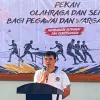 Semarakkan HUT Ke-81 RI, Lapas Batang Gelar Porseni Pegawai dan Warga Binaan