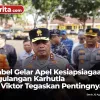 Polda Babel Gelar Apel Kesiapsiagaan Penanggulangan Karhutla, Irjen Pol Viktor Tegaskan Pentingnya Sinergi