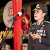 Kapolres Karimun Pimpin Taptu dan Pawai Obor HUT Ke-81 Kemerdekaan RI
