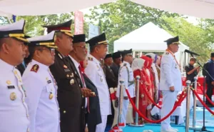 Detik-Detik Proklamasi HUT Ke-81 RI di Lingga Berlangsung Khidmat
