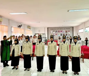 Ikuti Pelantikan di Nusakambangan, Pegawai Lapas Batang Resmi Jabat Pembina Keamanan Pemasyarakatan