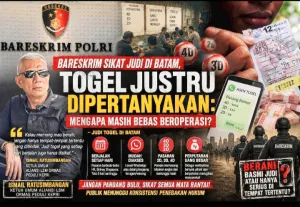 Bareskrim Perkuat Penindakan, Aktivitas Perjudian Jenis Lain di Batam Jadi Sorotan!