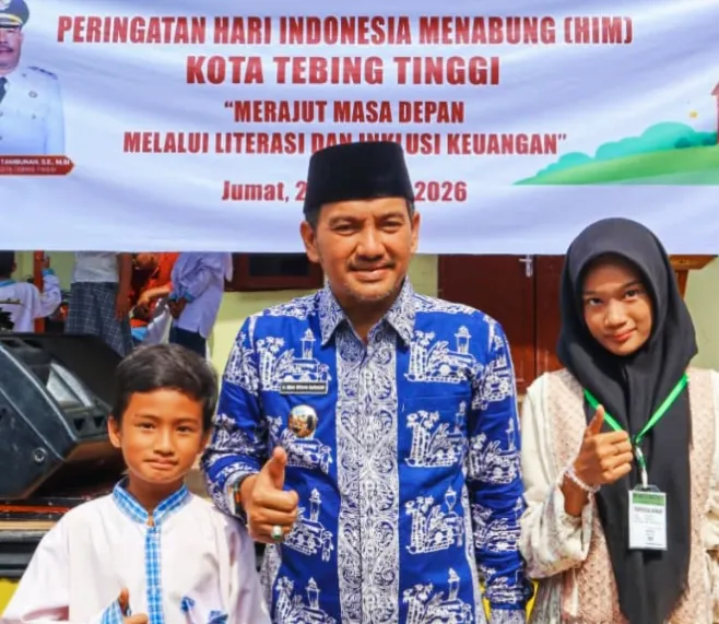 Gaet Bank Sumut, Pemko Tebing Tinggi Perkuat Literasi Keuangan 1.200 Pelajar